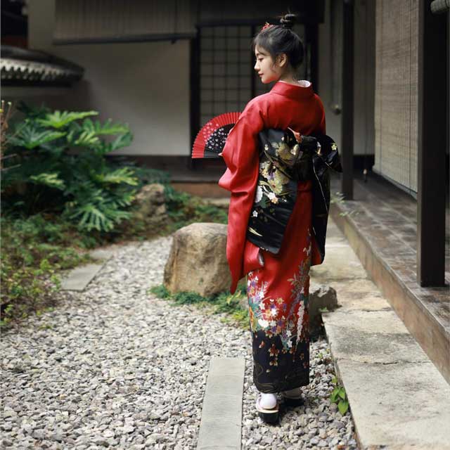 Black Obi Belt | Eiyo Kimono
