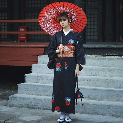 Black Yukata | Eiyo Kimono