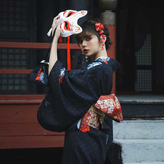 Oni Mask  Eiyo Kimono