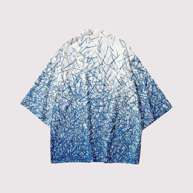 Blue Haori | Eiyo Kimono
