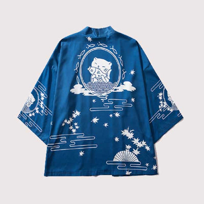 Blue Kimono Cardigan | Eiyo Kimono