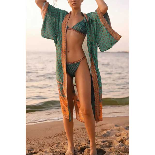Boho Kimono Robe | Eiyo Kimono
