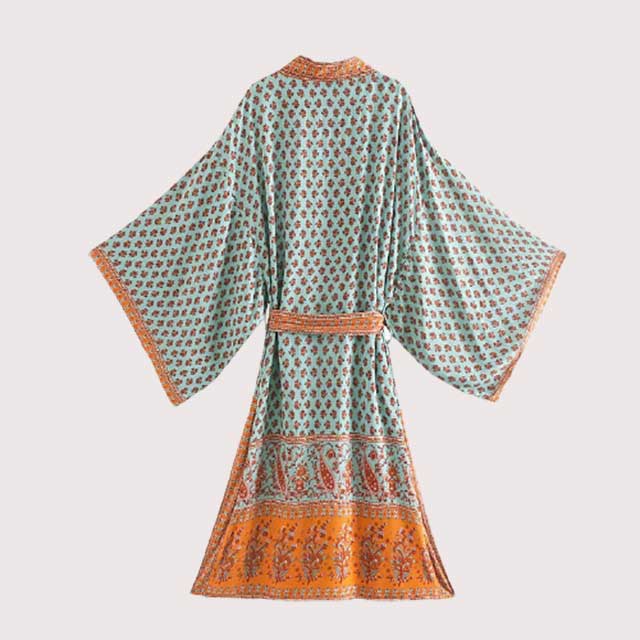 Boho Kimono Robe | Eiyo Kimono
