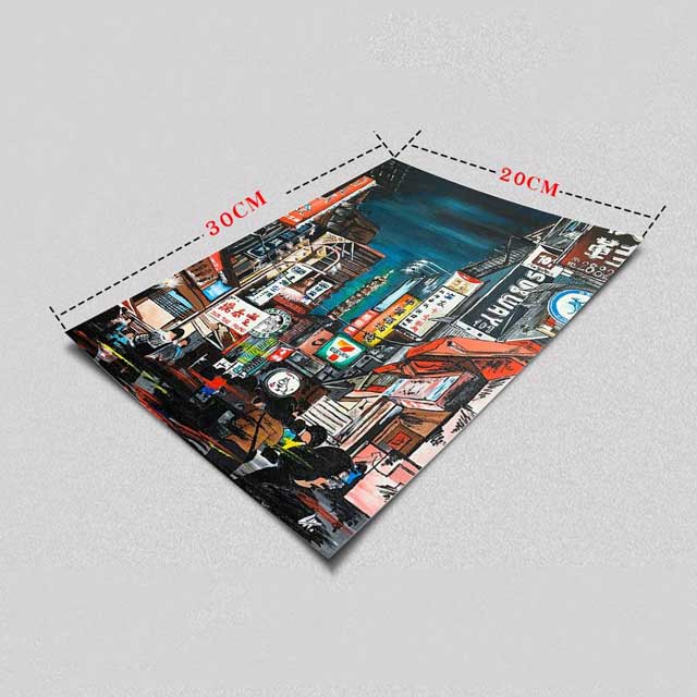 City Landscape Wall Art | Eiyo Kimono