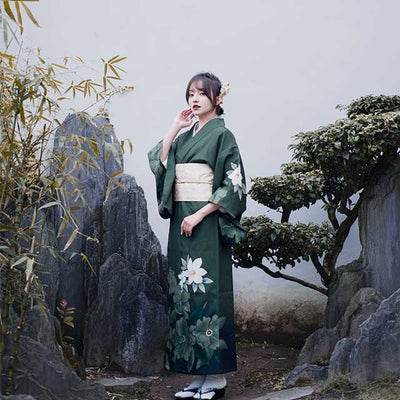 Green Kimono | Eiyo Kimono