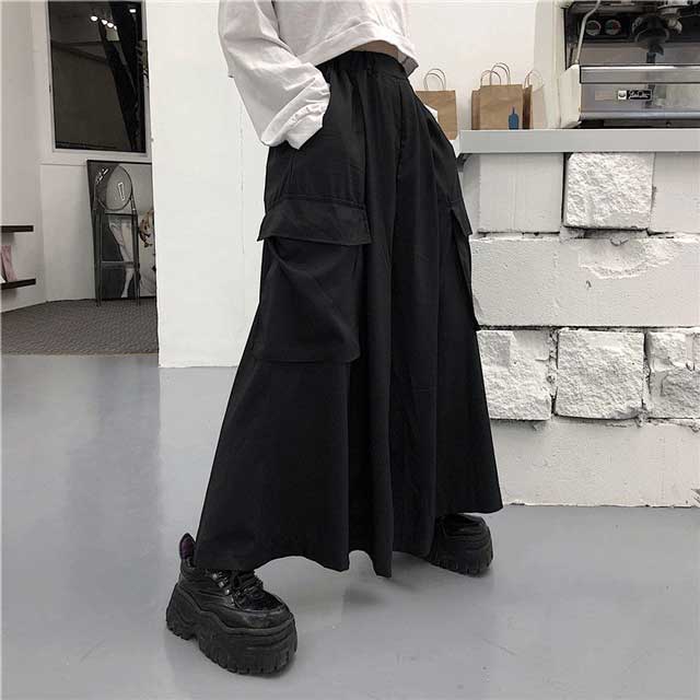 TWO PIECES HAKAMA PANTS  Hakama pants, Japanese mens fashion