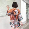 Orange Haori Jacket | Eiyo Kimono