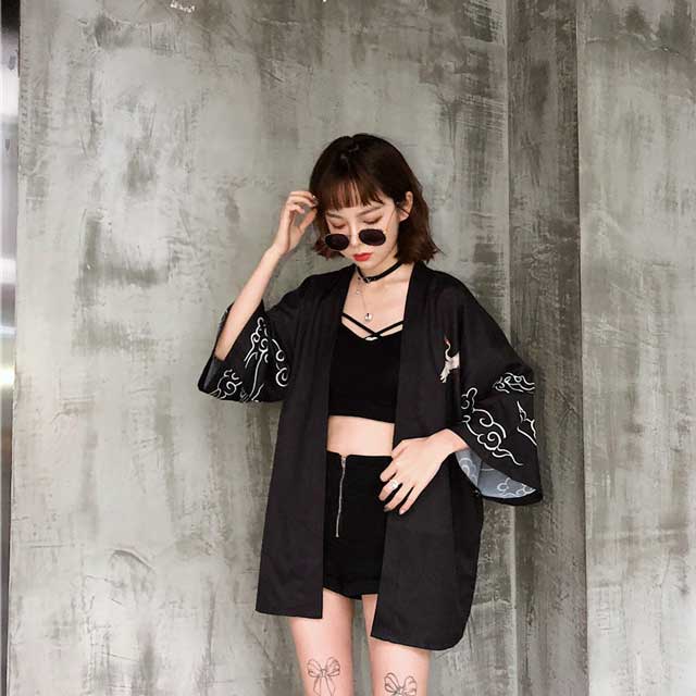 Haori Street Fashion | Eiyo Kimono