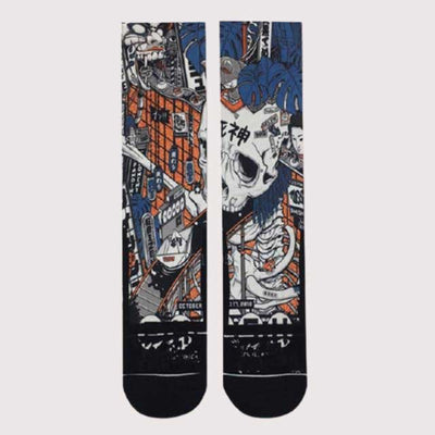 Printed Japanese Ankle Socks | Eiyo Kimono