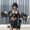 Japanese Crane Haori Jacket | Eiyo Kimono