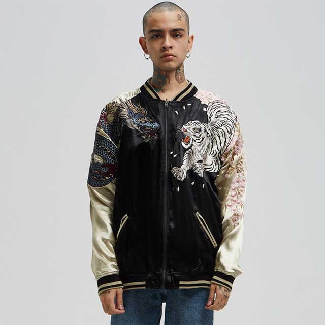 Kimono bomber jacket mens best sale