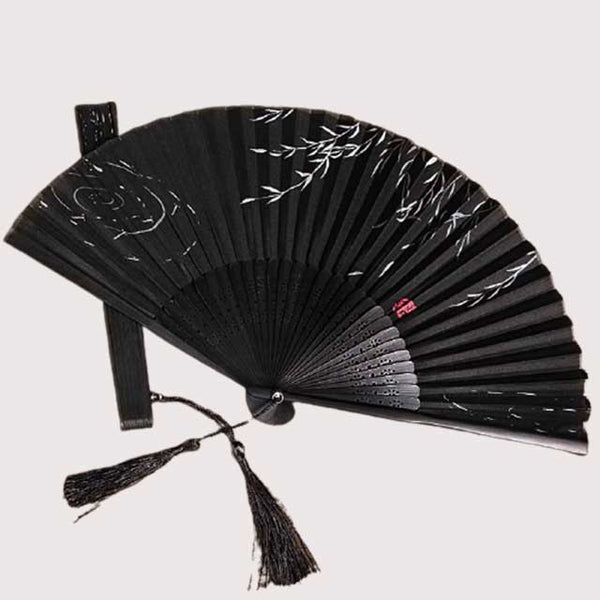 Japanese silk folding clearance fans