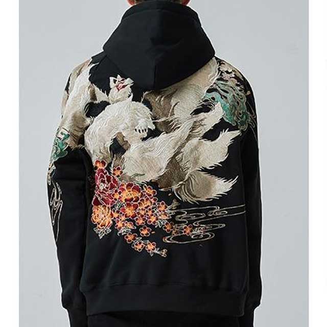 Men's Japanese Hoodie | Eiyo Kimono