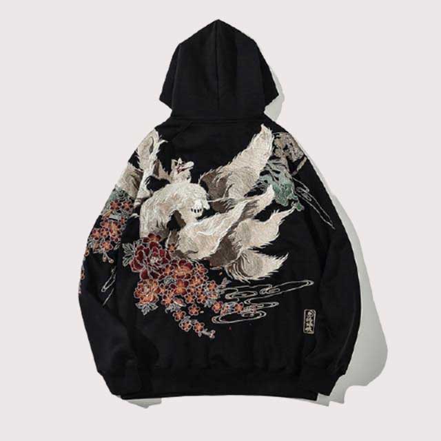 Men's Japanese Hoodie | Eiyo Kimono
