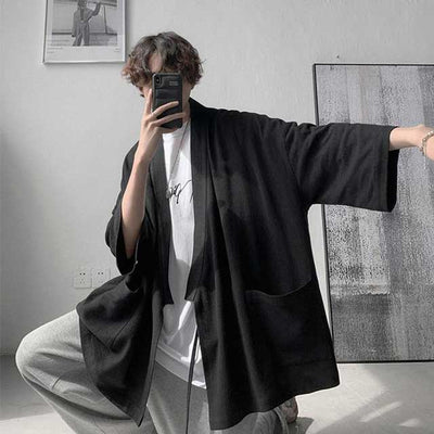 Men's Japanese Style Kimono Cardigan | Eiyo Kimono