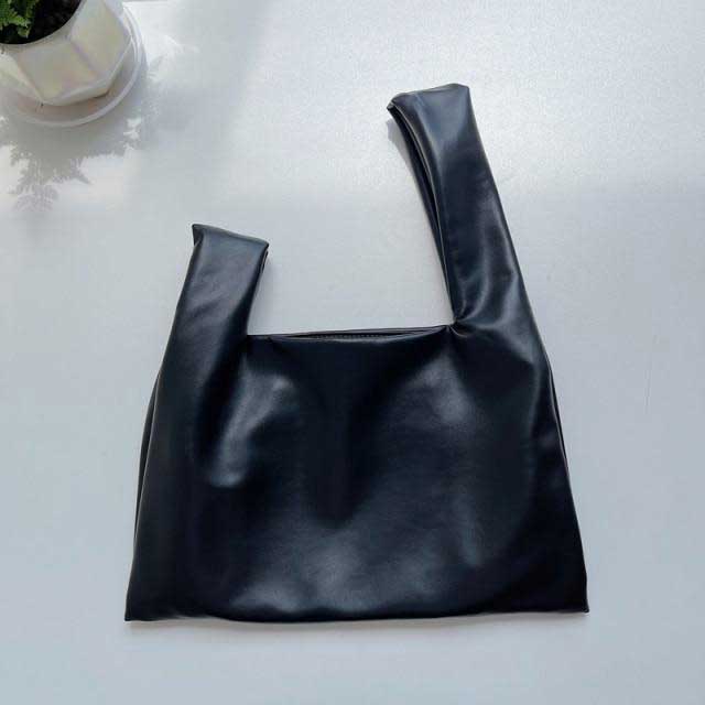 Japanese knot best sale bag leather