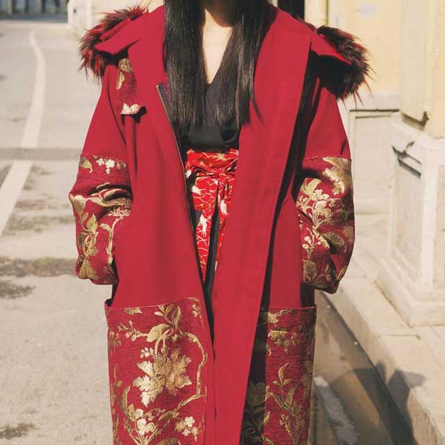 Japanese Embroidery Parka