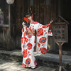 Japanese Red and White Kimono | Eiyo Kimono