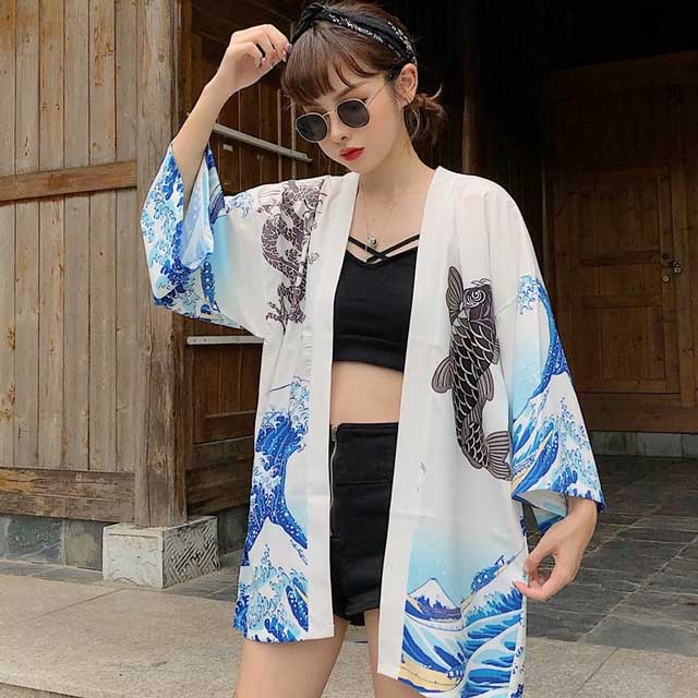 Japanese Short Kimono Jacket