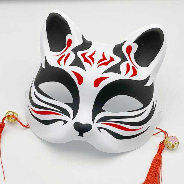 Japanese Red Cat Mask
