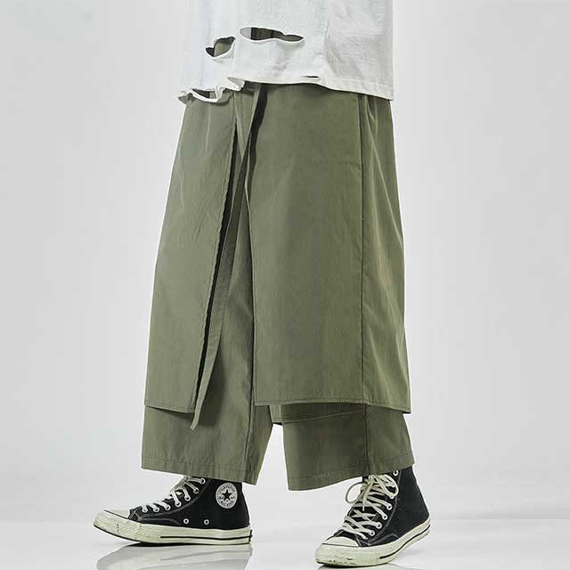 SHANYUR Casual Trousers for Men Design Drawstring Harem Trousers Men Baggy  Tracksuit Bottoms Japanese Style Male Crotch Strap Wide Leg Pants Casual  Loose Trousers (Color : D151, Size : XX-Large) : Amazon.de: