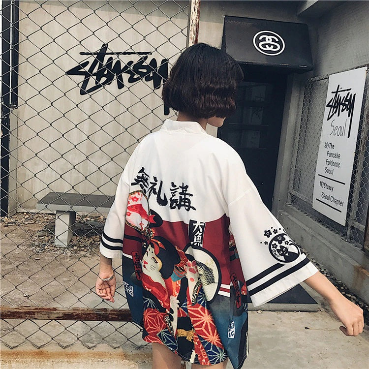 Short Kimono Haori Jacket