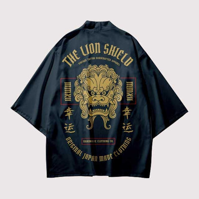 Lion Short Kimono | Eiyo Kimono
