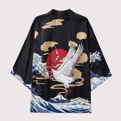 Short Kimono Vest for Men | Eiyo Kimono