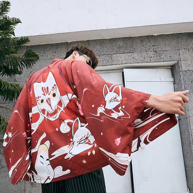 Kitsune Kimono Cardigan | Eiyo Kimono
