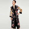 Long Floral Kimono Robe | Eiyo Kimono