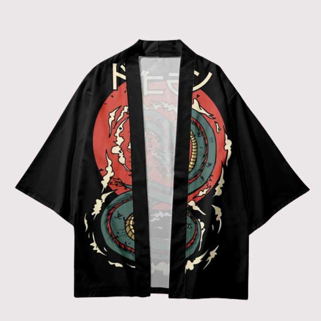Men's Long Kimono Robe | Eiyo Kimono