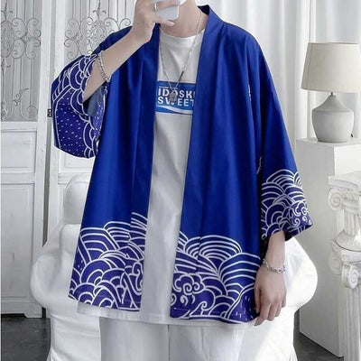 Navy Blue Kimono | Eiyo Kimono