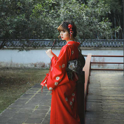 Red Kimono | Eiyo Kimono