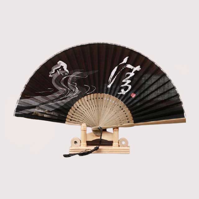 Bamboo Silk Hand Fan | Eiyo Kimono