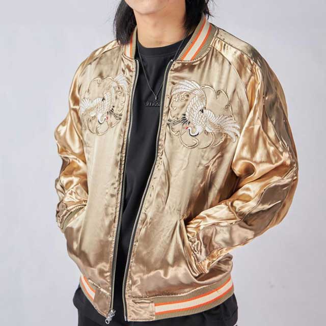 ジャケット・アウター souvenir jacket beige gold L 000000023534_XeX4PDP.jpg