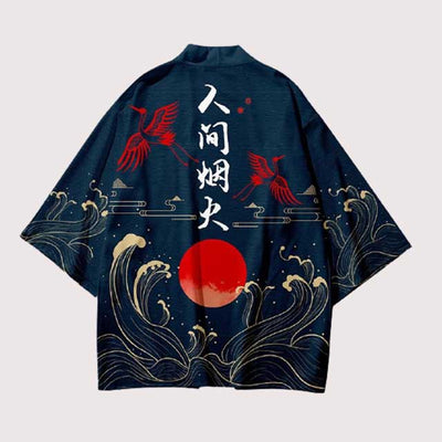 Teal Kimono Jacket | Eiyo Kimono