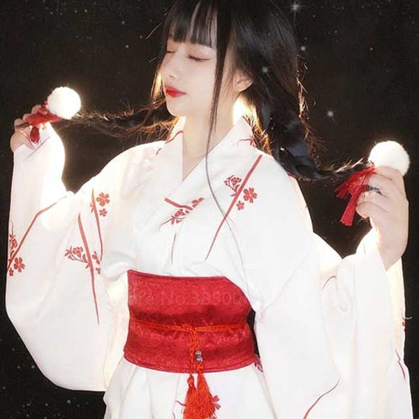 Japanese White Kimono | Eiyo Kimono